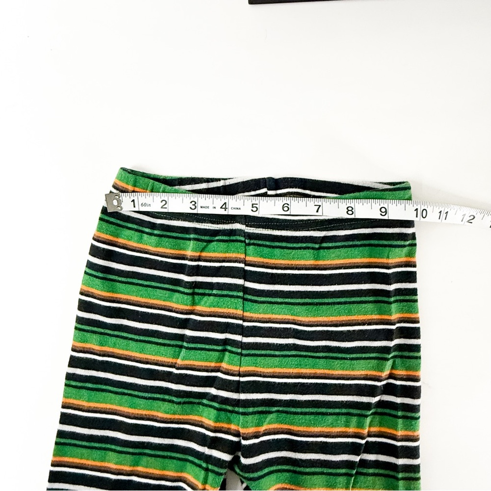 Boys Kirkland Signature Pajama Set Size 8 Green Sports Print Cotton PJs - Picture 6 of 7